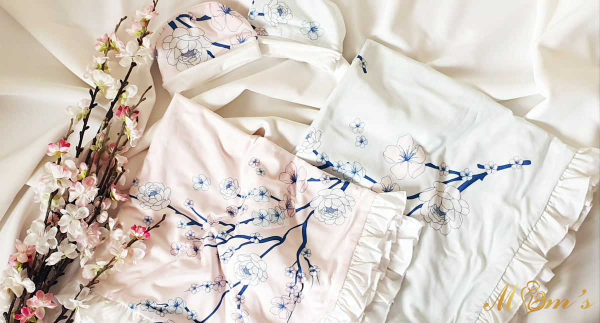 Baby SET floral  2