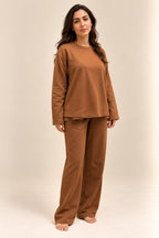 Winter set (Cashmere) - Caramel Brown