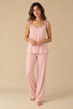 2-Piece Nursing Pyjama Set – Saumon