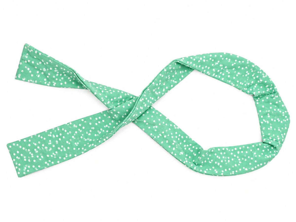 Headband Polka Green