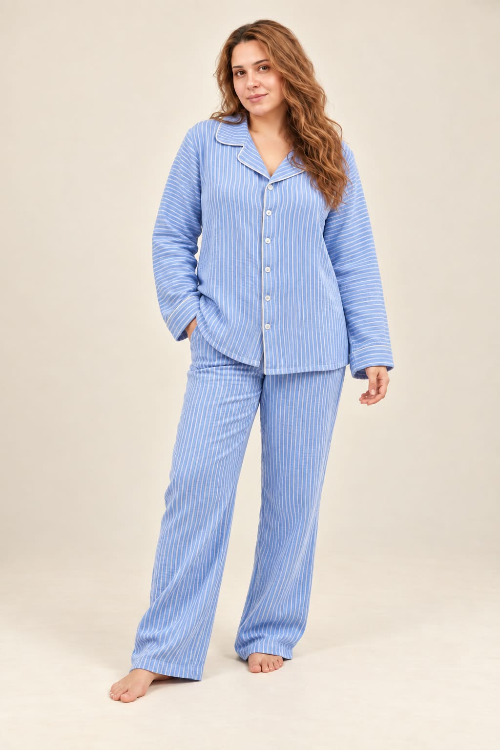 Stripes Pyjama - Grey Stripes