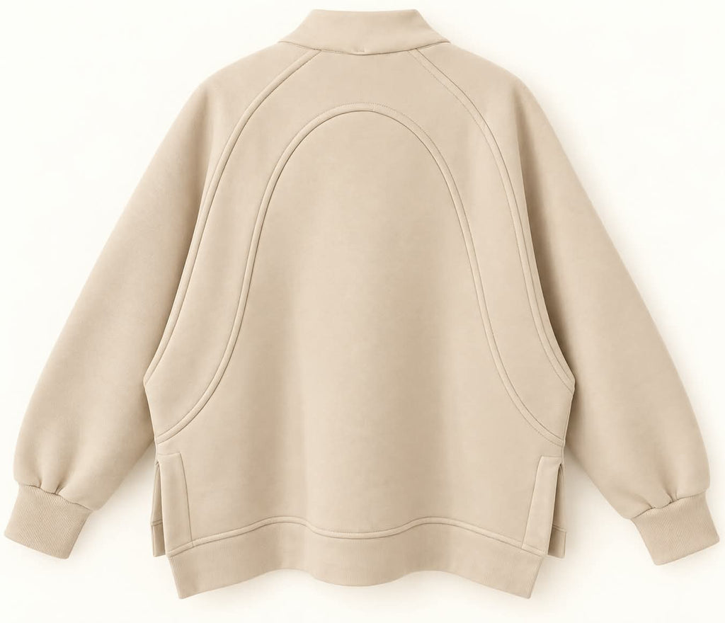 Winter Set (Quarter Zip) - Sage Green