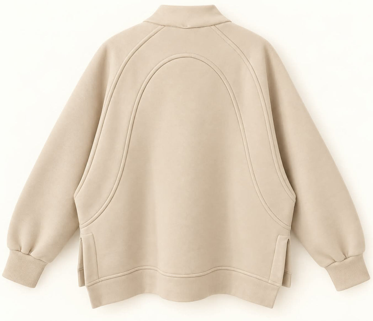 Winter Set (Quarter Zip) - Cream