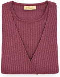 Long gown Open Front 19 - Burgandy
