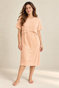 Short Gown (Cross Layer) - Blue