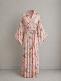 Floral Kimono Robe – Pink