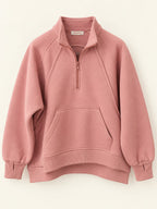 Winter Set (Quarter Zip) - Sage Green