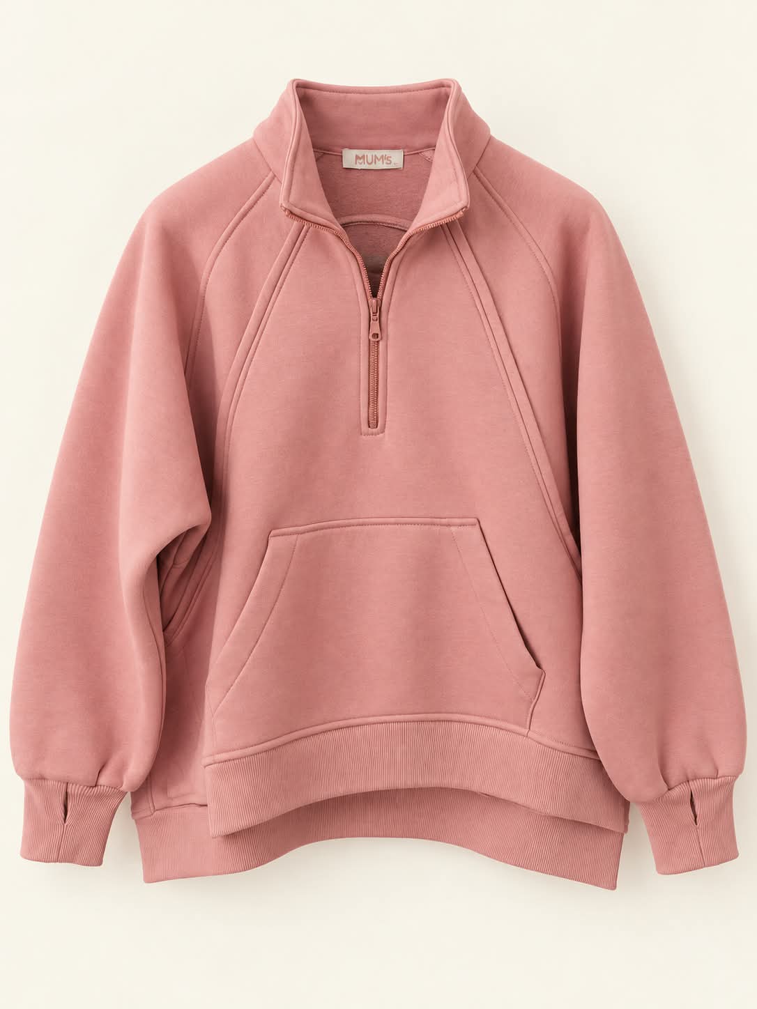 Winter Set (Quarter Zip) - Pink