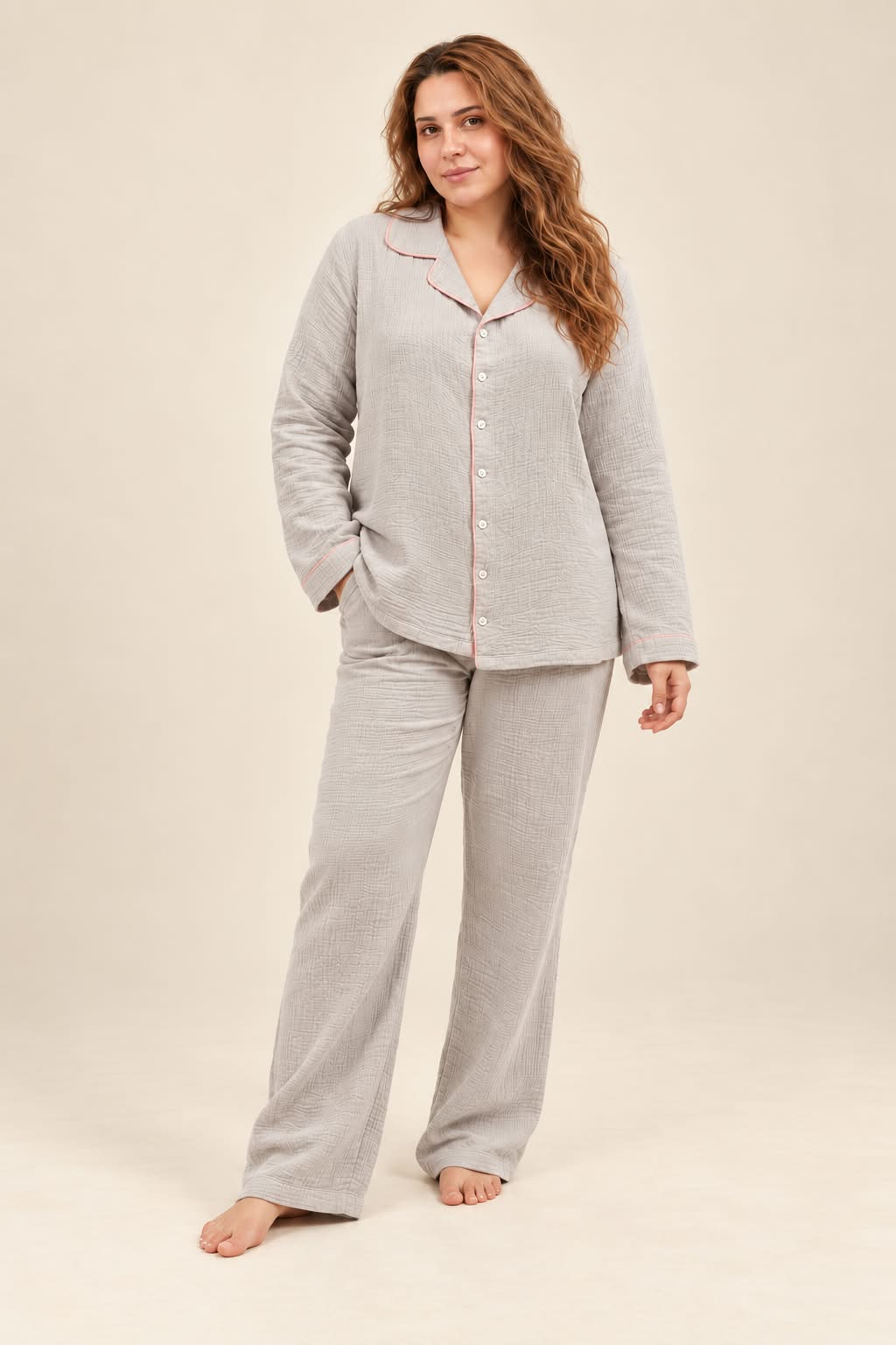 Stripes Pyjama - Grey Stripes
