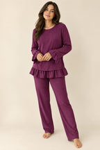 Winter pyjama Ruffle 12 - Beige