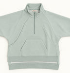 Winter Set (Quarter Zip) - Sage Green