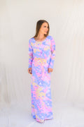 Long gown Open Front 5 - tie dye