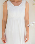 Short gown Elastic 8 - White